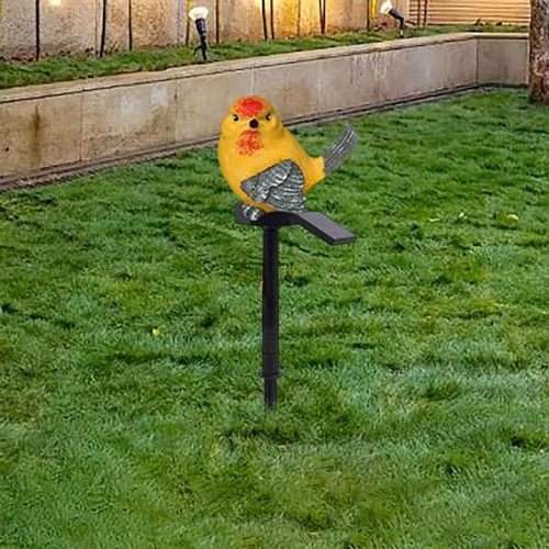 Solar Powered Garden Décor Bird  Spike Light