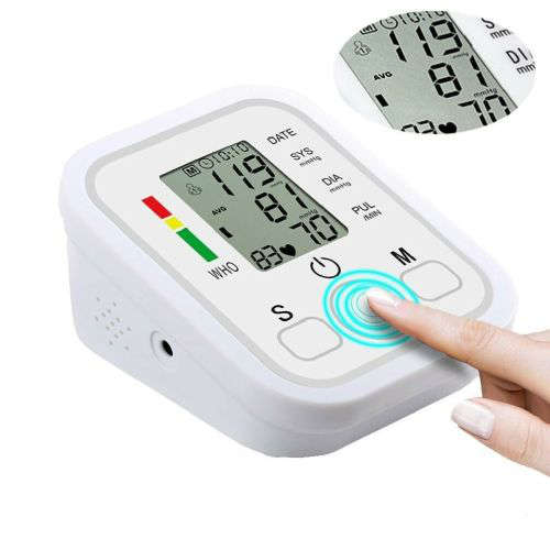 Digital Home Healthcare Upper Arm Electronic Blood Pressure Monitor