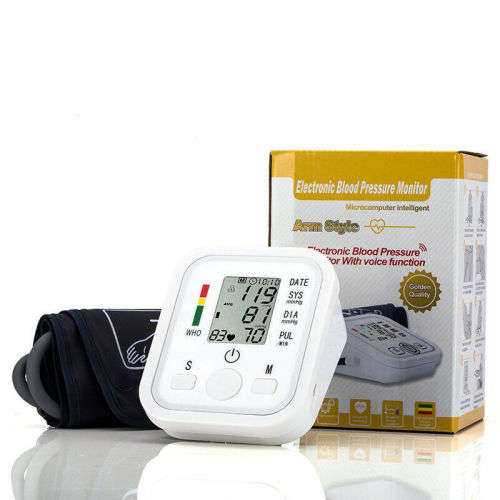 Digital Home Healthcare Upper Arm Electronic Blood Pressure Monitor