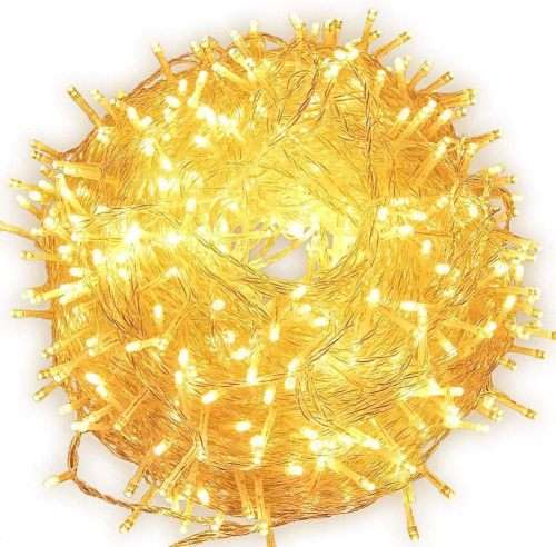 LED Fairy String Light Inter-connecting Clear Cable Inter-connecting Warm White 10M