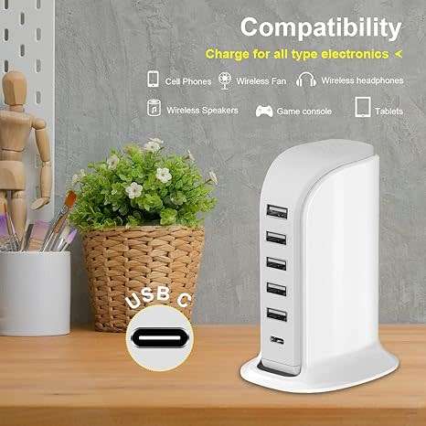 Charging Station for Multiple Devices Upoy