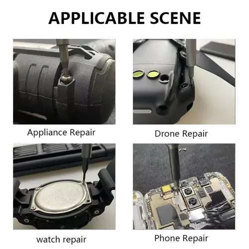 24 In 1 Screwdriver Kit Magnetic Bits Phillips Torx Hex Precision Dismountable Mini Tool Case