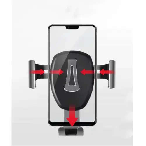 High-quality car mobile phone holder car navigation bracket air outlet button in the car