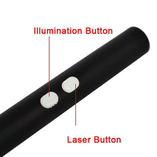 Mini Capacitive Stylus + Torch + Laser Pointer