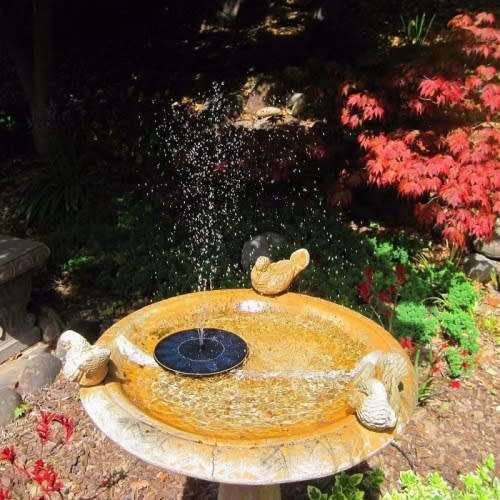Solar Fountain Floating Solar Fountain Pump Garden