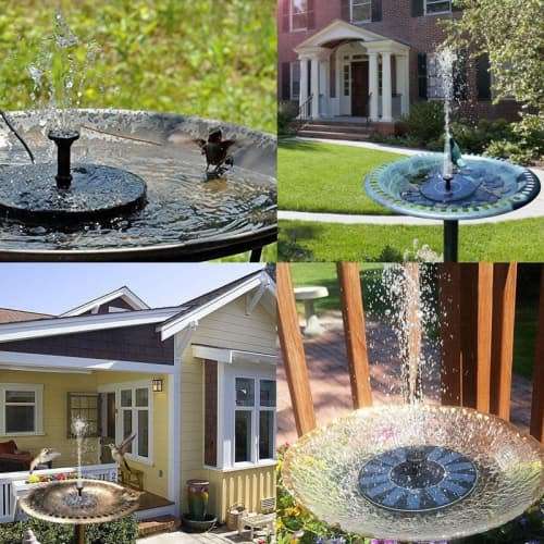 Solar Fountain Floating Solar Fountain Pump Garden