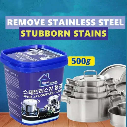 Cleaning Cream Cleaner Washing Pot Scale Paste Household And Stains Kitchen