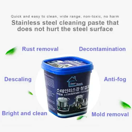 Cleaning Cream Cleaner Washing Pot Scale Paste Household And Stains Kitchen