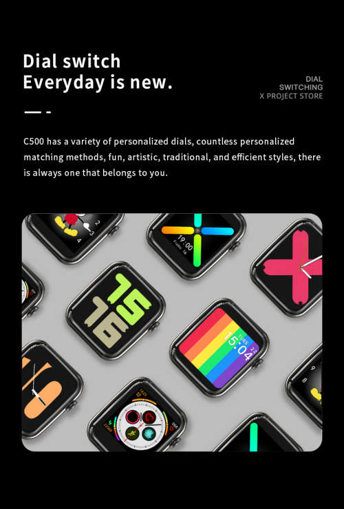 C500 Sports Smart Watch Support Bluetooth SIM Card Calling