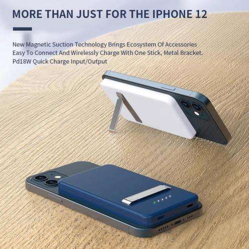 Magnetic Wireless Mobile Integrated Power Bank