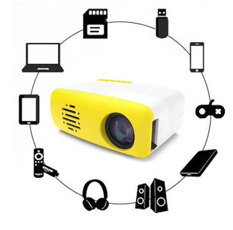 CS-03 Mini Projector LED Smart Home Theater Projector
