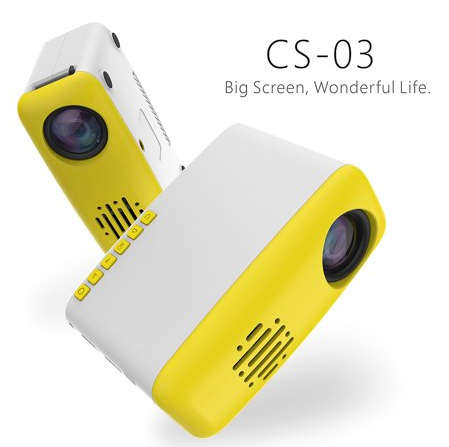 CS-03 Mini Projector LED Smart Home Theater Projector