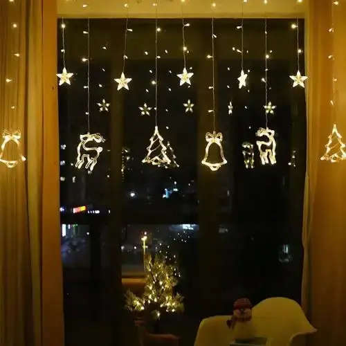 Curtain Fairy String Lights Christmas Atmosphere Lights