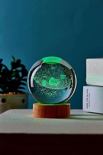 JG-D09 Crystal Ball LED Luminous Night Light