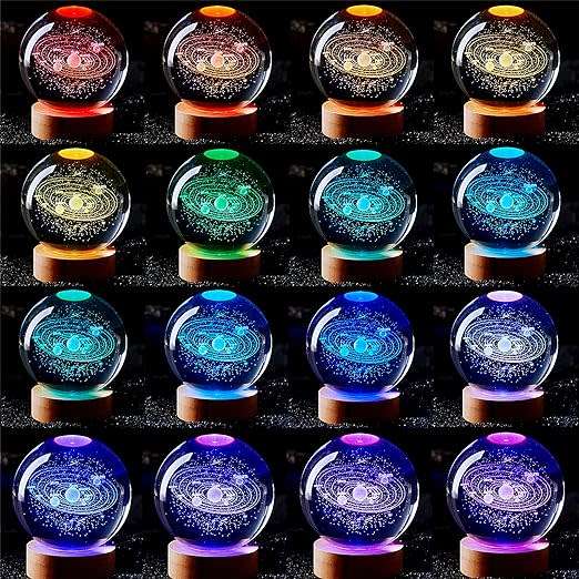 JG-D09 Crystal Ball LED Luminous Night Light
