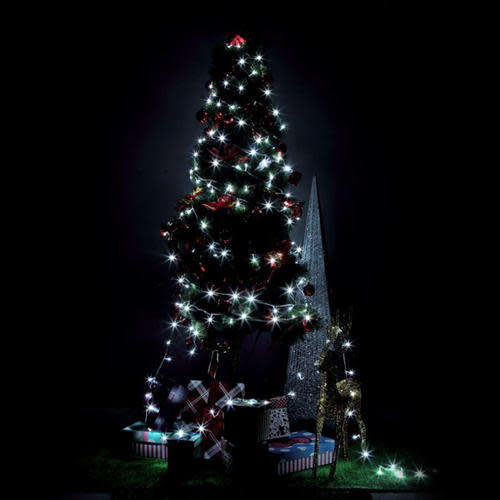 10metres 220V LED Christmas lights with flashing patterns & Tail plugs