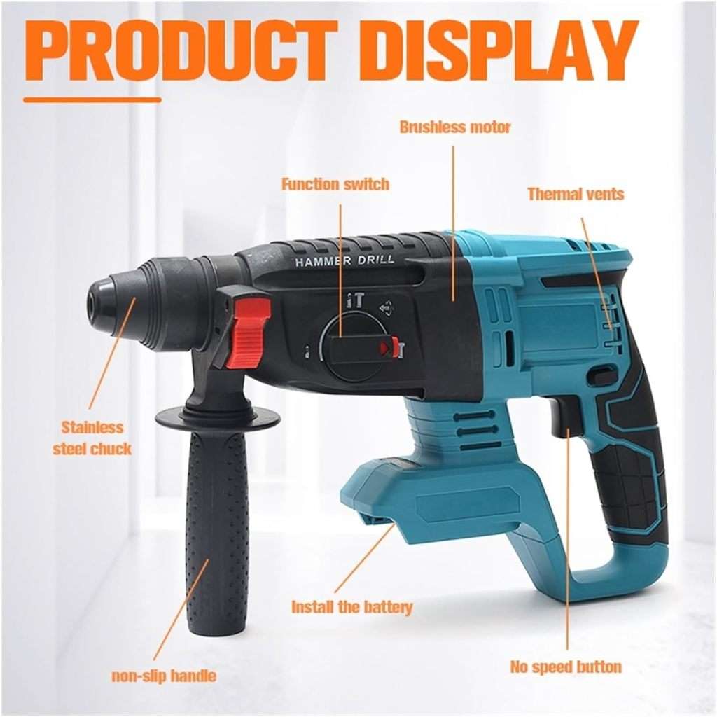 Cordless Brushless Electric Hammer