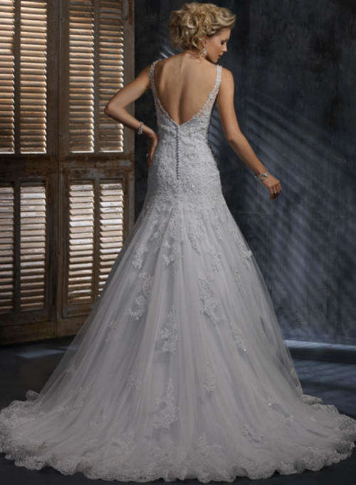 100% positive rating Custom-made Maggie Sottero Wedding Dresses Bridal Gown - Style Ella A3428