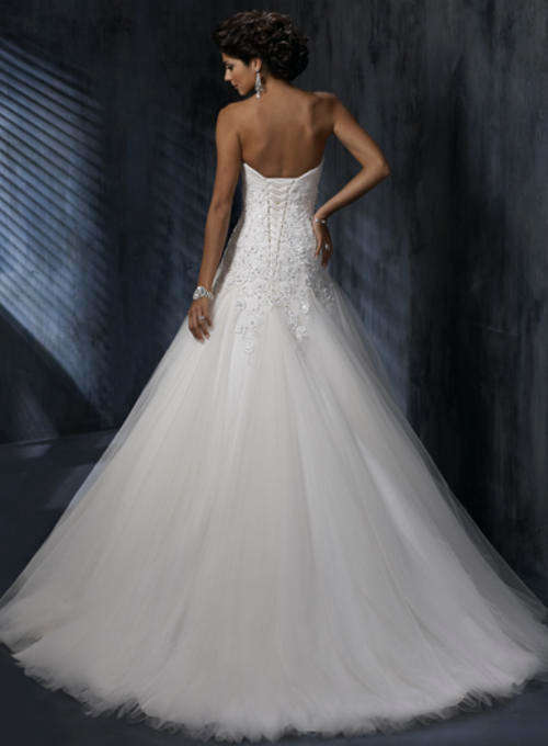 Custom-made Maggie Sottero 2010  Nora A3443 wedding dress bridal gown (MGS-A3443)