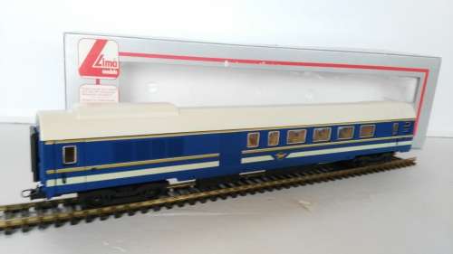 LIMA  BLUE TRAIN BAGGAGE COACH    BOXED