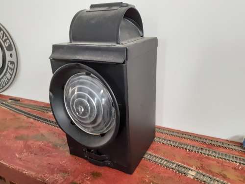 SAR South African Railway  signal Lantern with inside burner