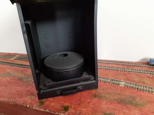 SAR South African Railway  signal Lantern with inside burner