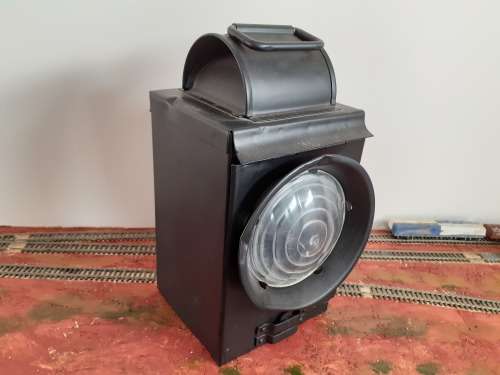 SAR South African Railway  signal Lantern with inside burner