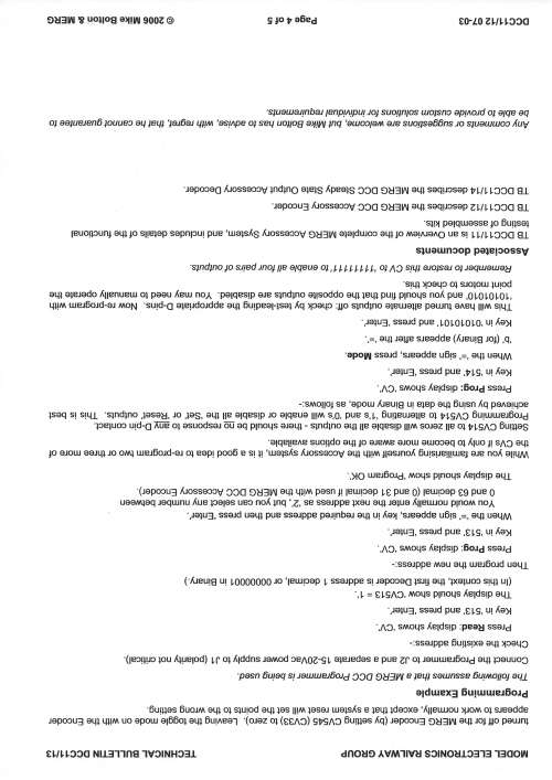 DCC POINTS ACCESSORY DECODER  OPERATES 4  POINTS OF SOLENOID TYPE