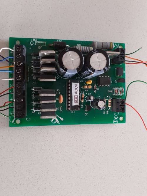 DCC POINTS ACCESSORY DECODER  OPERATES 4  POINTS OF SOLENOID TYPE