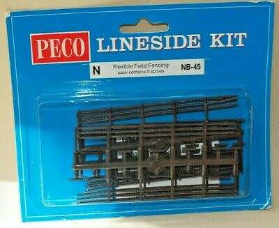 Peco  n GAUGE  Lineside kit  field Fencing