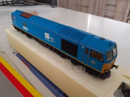 Hornby Class 60  `Tees Steel Express` in British Steel Blue