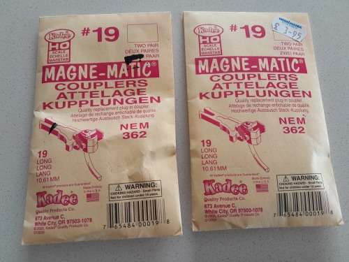 KADEE COUPLERS NEM 362   Price for 2 packets