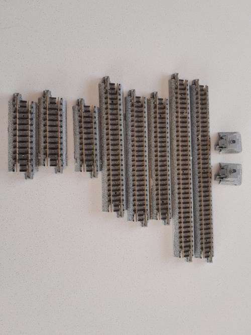 KATO UNITRACK   SETTRACK VARIOUS LENGHTS + 4 PIONTS