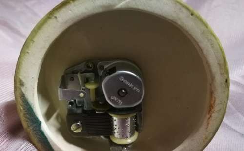 Hammel like Musical Turning Boy & Girl Figurine