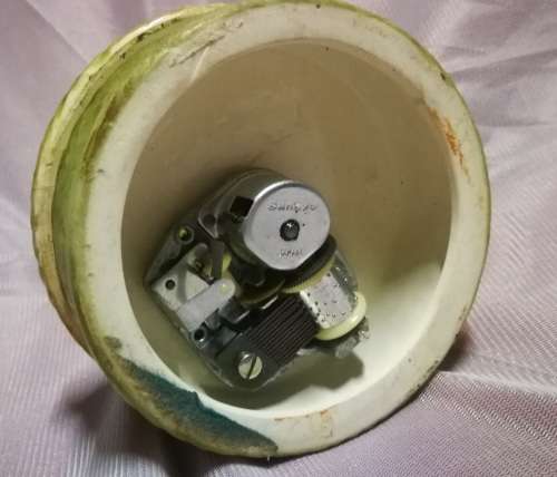 Hammel like Musical Turning Boy & Girl Figurine