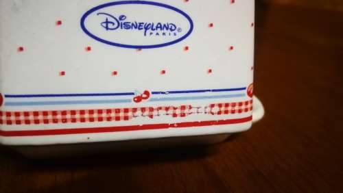 Disney Paris Mickey Mouse Butter Holder..