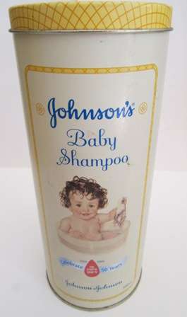Lovely Johnson's Baby Powder Tin