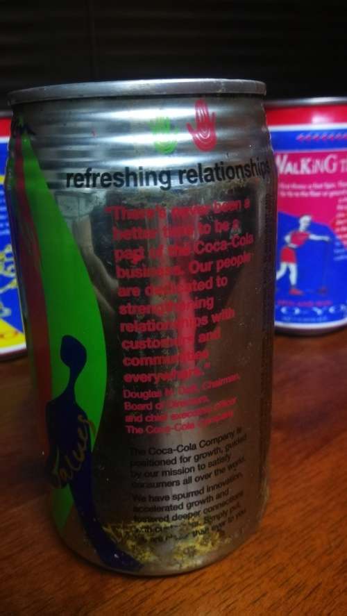 Vintage Coca-Cola Yo-yo Collectors Cans.