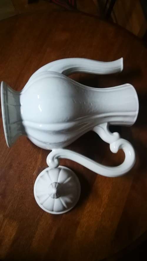 Stunning Vintage 43cm Tall Porcelain Display Jug..