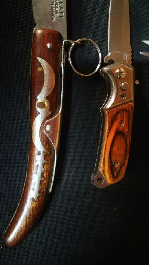 Bundle of Flick Knifes and multi tool Knifes