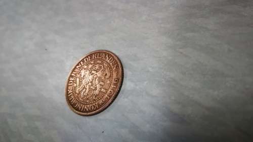 1916 Koningkrijk Der Nerdeland 2 and half cent
