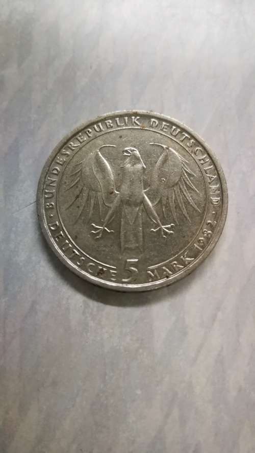 1749 - 1832 Johann Wolfgang von goethe Dutch 5 mark