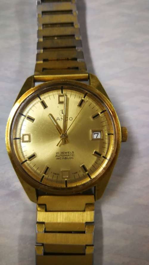 Vintage Lanco 21 Jewels Automatic Incabloc Watch