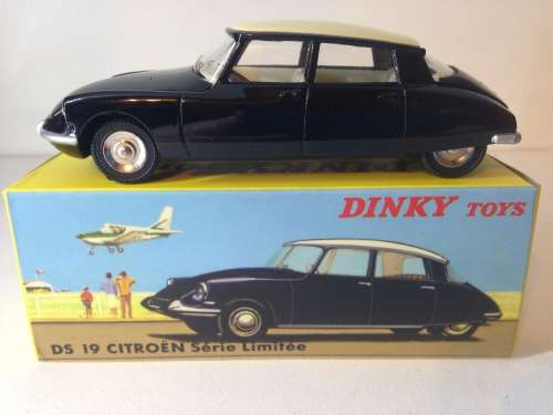 DINKY TOYS - ATLAS EDITION - DS 19 CITROEN LIMITED BLACK - MODEL MINT - BRILLIANT -