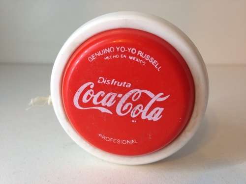 RUSSELL YO-YO  PROFESIONAL RED & WHITE - MADE IN MEXICO -