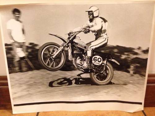 LARGE VINTAGE 1970's STOCK PHOTO OF RACING AT KILLARNEY - INCREDIBLE FIND -