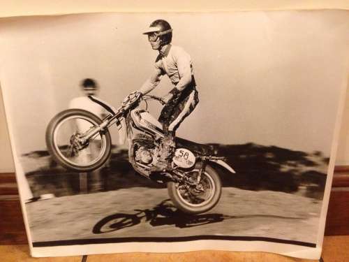 LARGE VINTAGE 1970's STOCK PHOTO OF RACING AT KILLARNEY - INCREDIBLE FIND -