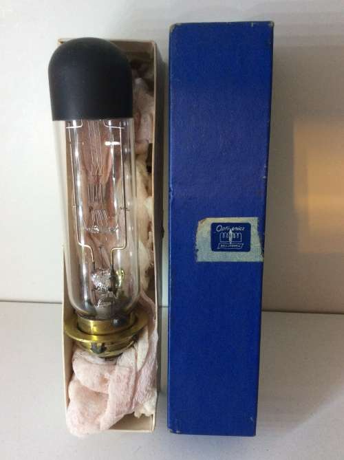 VINTANGE PROJECTOR LAMP - BELL AND HOWELL COMPANY - GREAT RARE FIND -
