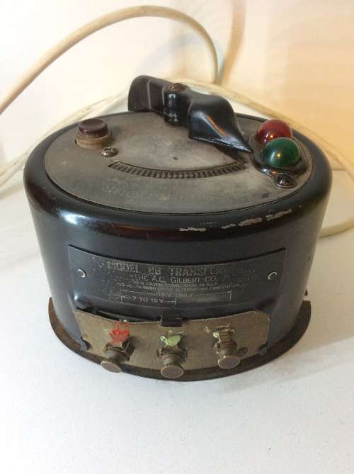 VINTAGE MODEL TRAIN TRANSISTOR - THE AC GILBERT COMPANY - GREAT FIND -