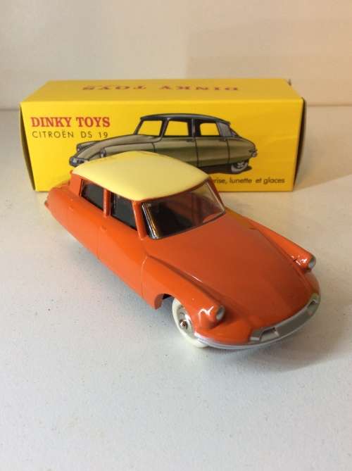 DINKY TOYS - ATLAS EDITION - CITROËN DC 19 ORANGE -  BRILLIANT -